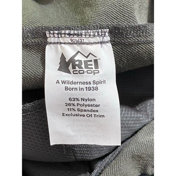 REI Co Op Pants Mens 1XL Grey Hiking Pockets Stretch - Picture 10 of 10